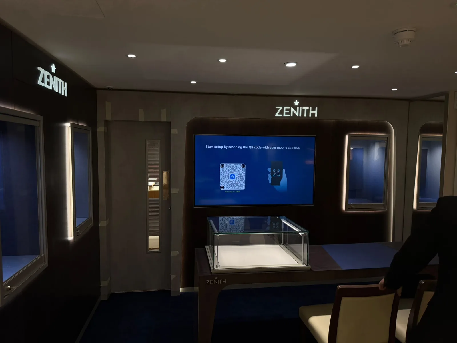 Zenith concession, Ruddells Jewellers Wolverhampton fit-out by Aldridge Electrical