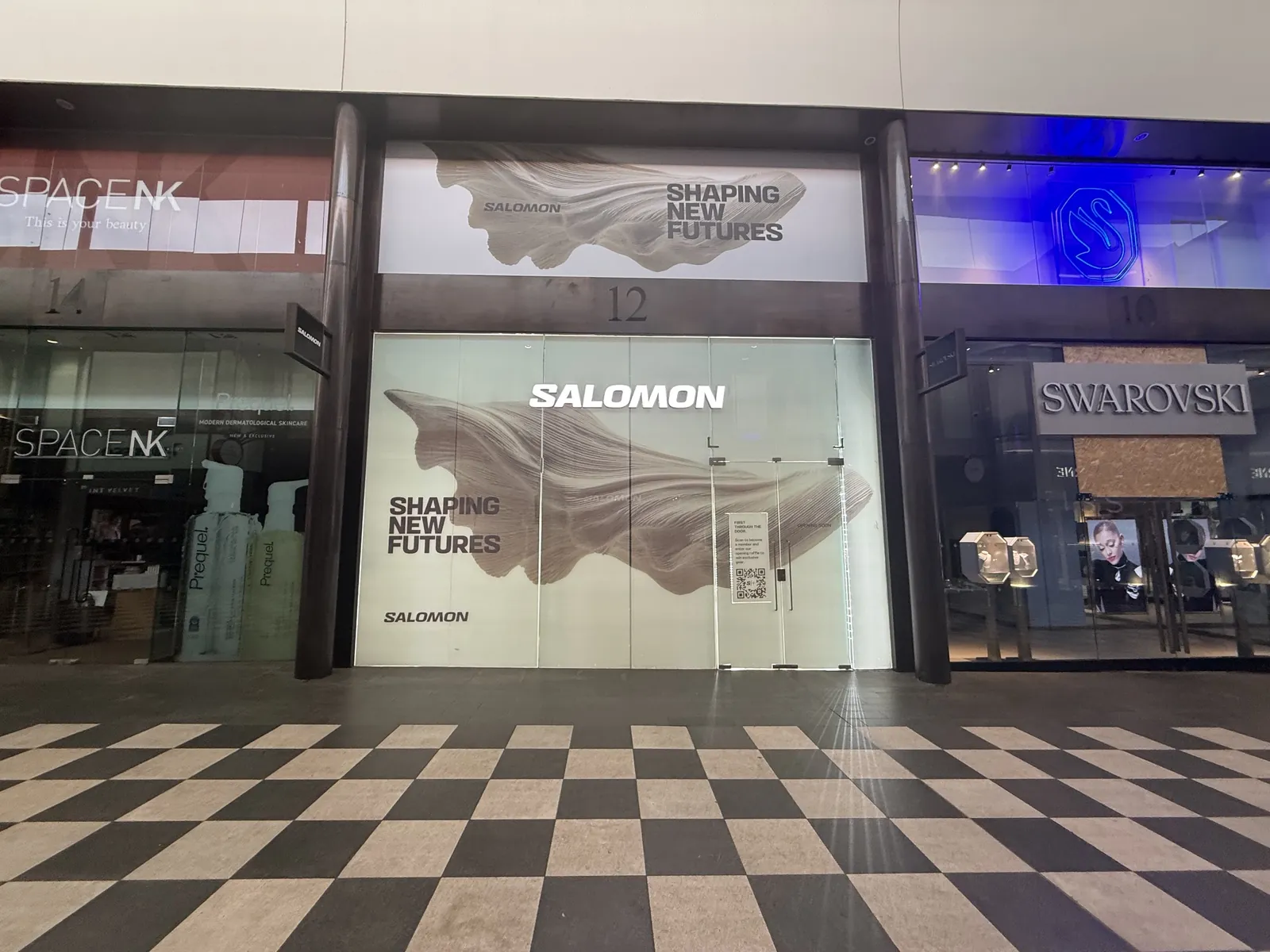 Shopfront & signage, Salomon Liverpool commercial fit-out by Aldridge Electrical