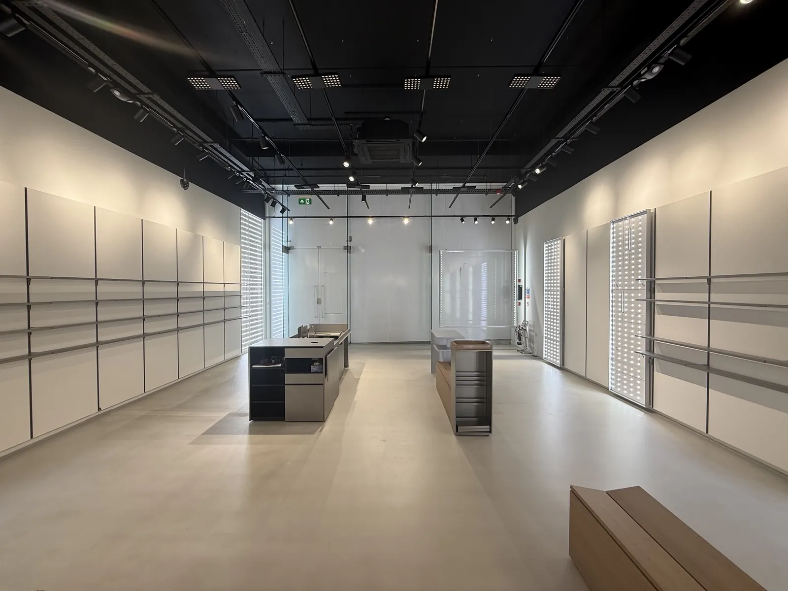 Sales floor, Salomon Liverpool commercial fit-out by Aldridge Electrical