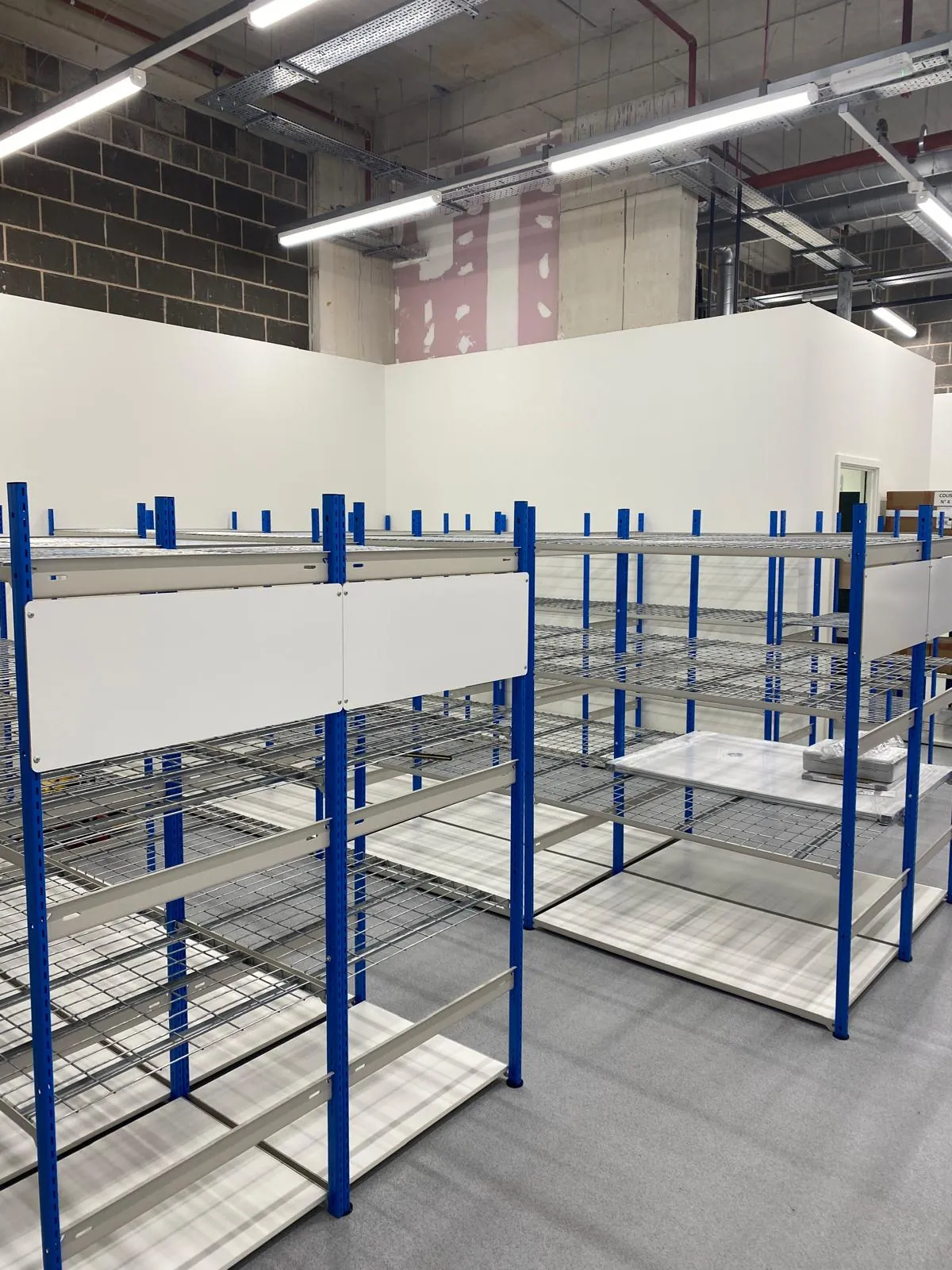 Stockroom, Salomon Liverpool commercial fit-out by Aldridge Electrical